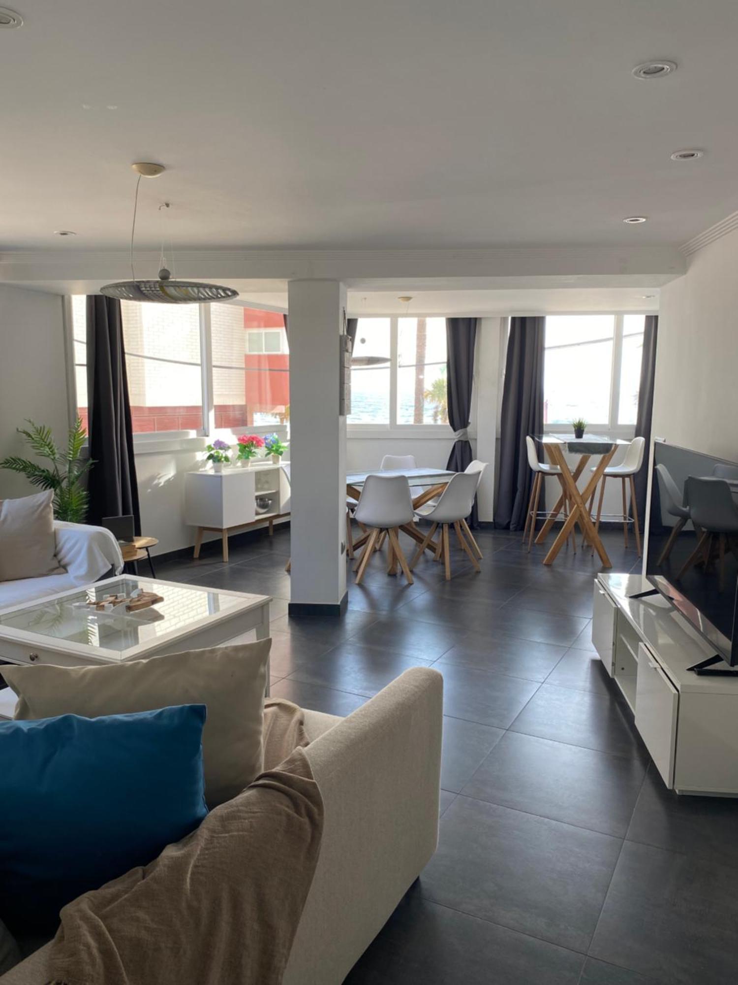 Apartamento Torre Yago Primera Linea Playa Benidorm Con Wi-Fi & Ac Pokój zdjęcie